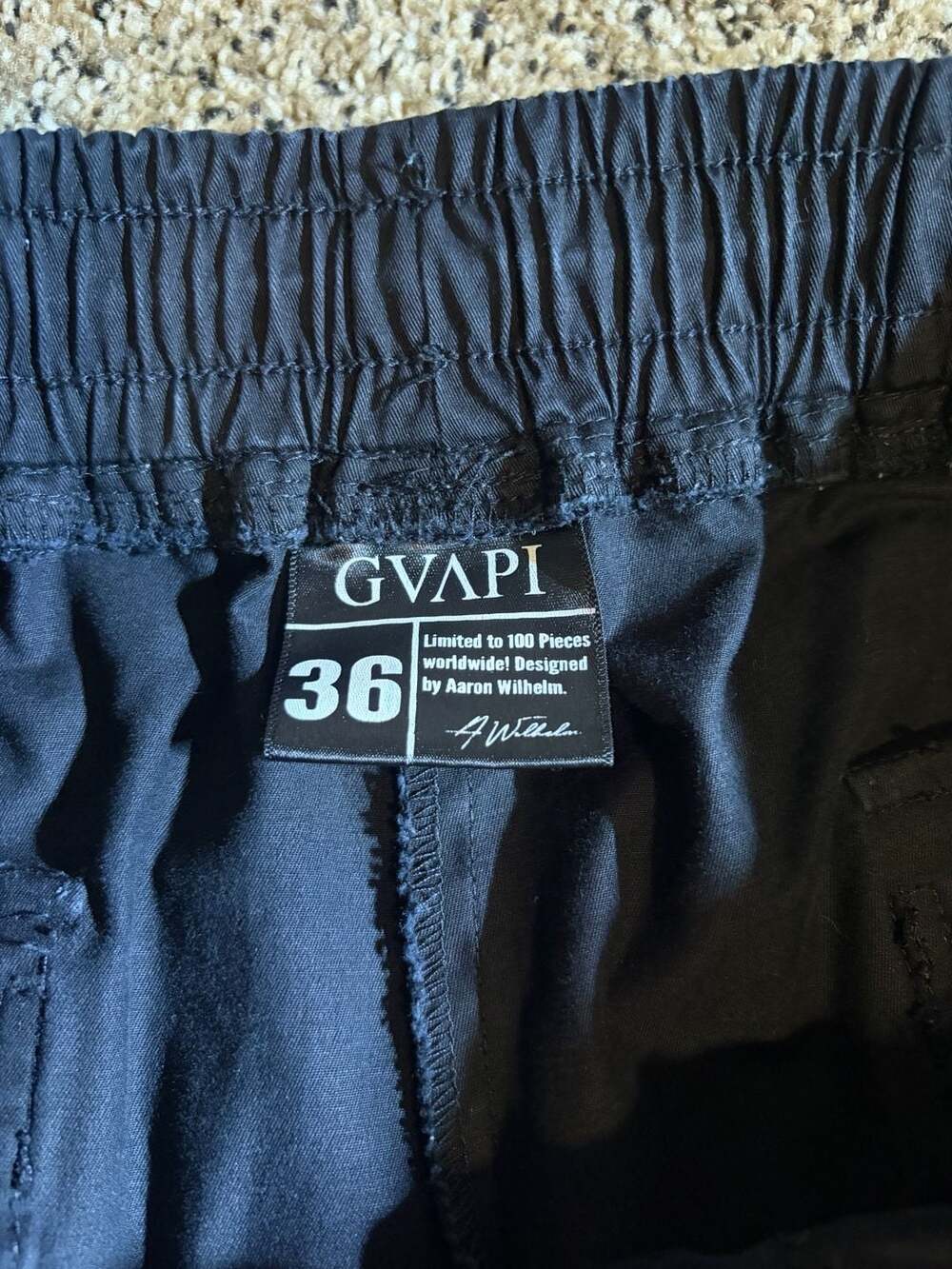 Gvapi Aaron Wilhelm Limited Edition Reflective Cargo Pants View 4